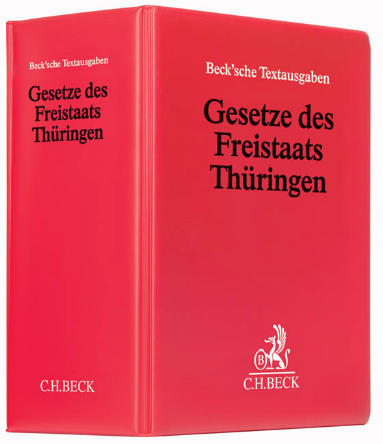 Gesetze des Freistaats Thüringen, zur Fortsetzung main product photo