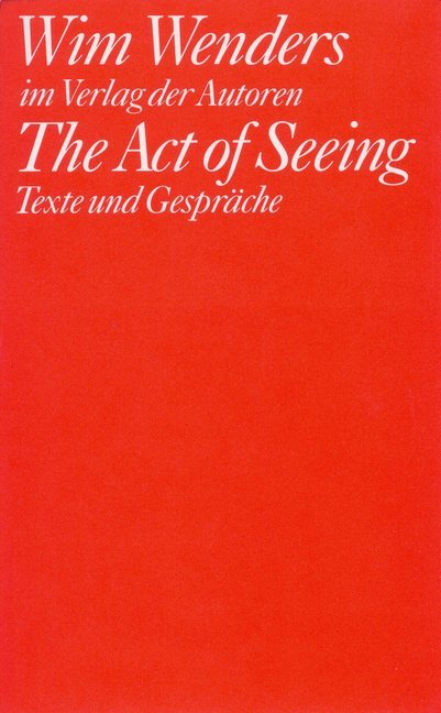 The Act of Seeing main product photo