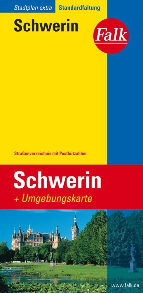 Falk Stadtplan Extra Schwerin 1:20.000 main product photo