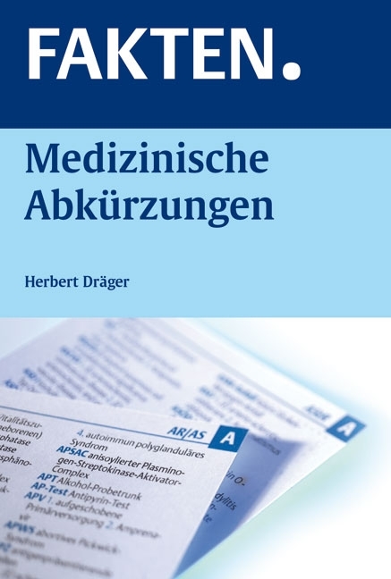 FAKTEN. Medizinische Abkürzungen main product photo