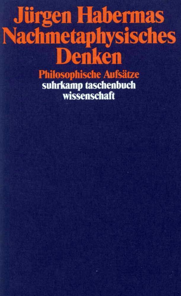 Nachmetaphysisches Denken main product photo