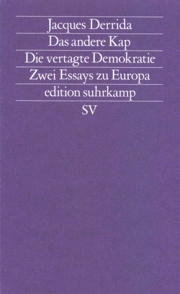 Das andere Kap. Die vertagte Demokratie main product photo