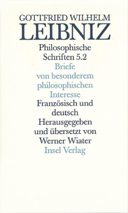 Briefe von besonderem philosophischen Interesse. Lettres d' importance pour la philosophie. Tl.2