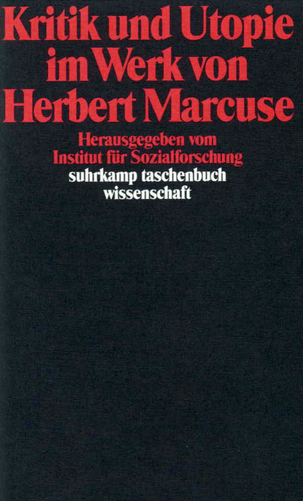 Kritik und Utopie im Werk von Herbert Marcuse main product photo