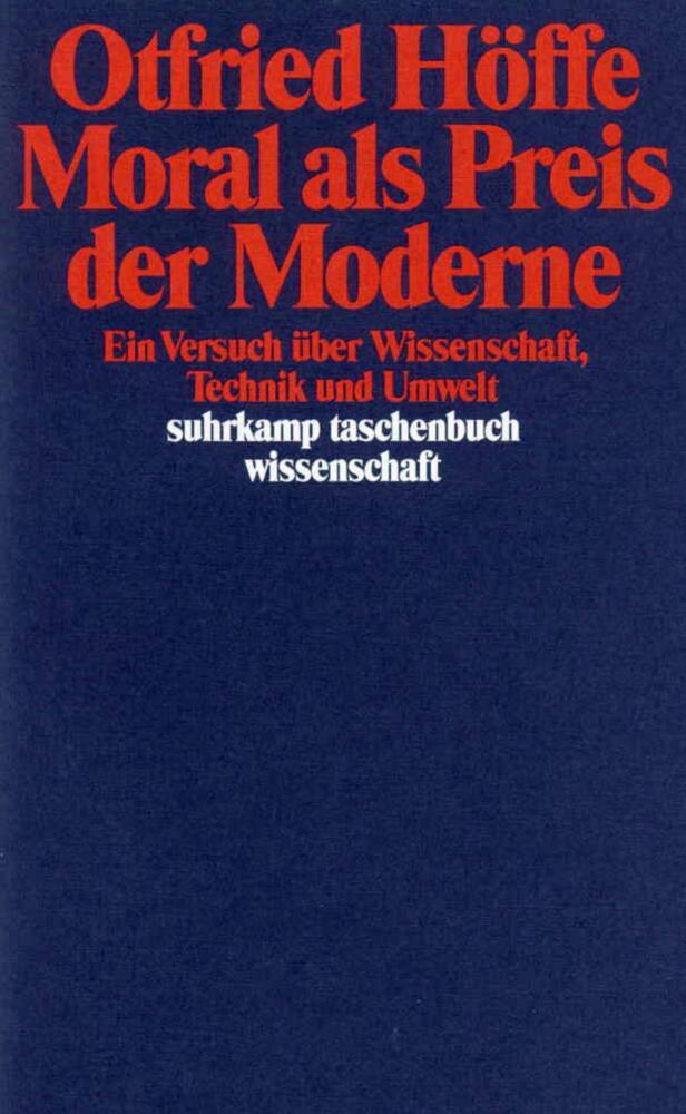Moral als Preis der Moderne main product photo