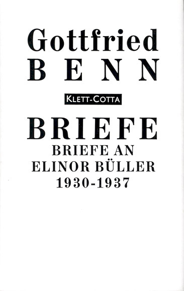 Briefe an Elinor Büller-Klinkowström 1930-1937 (Briefe) main product photo