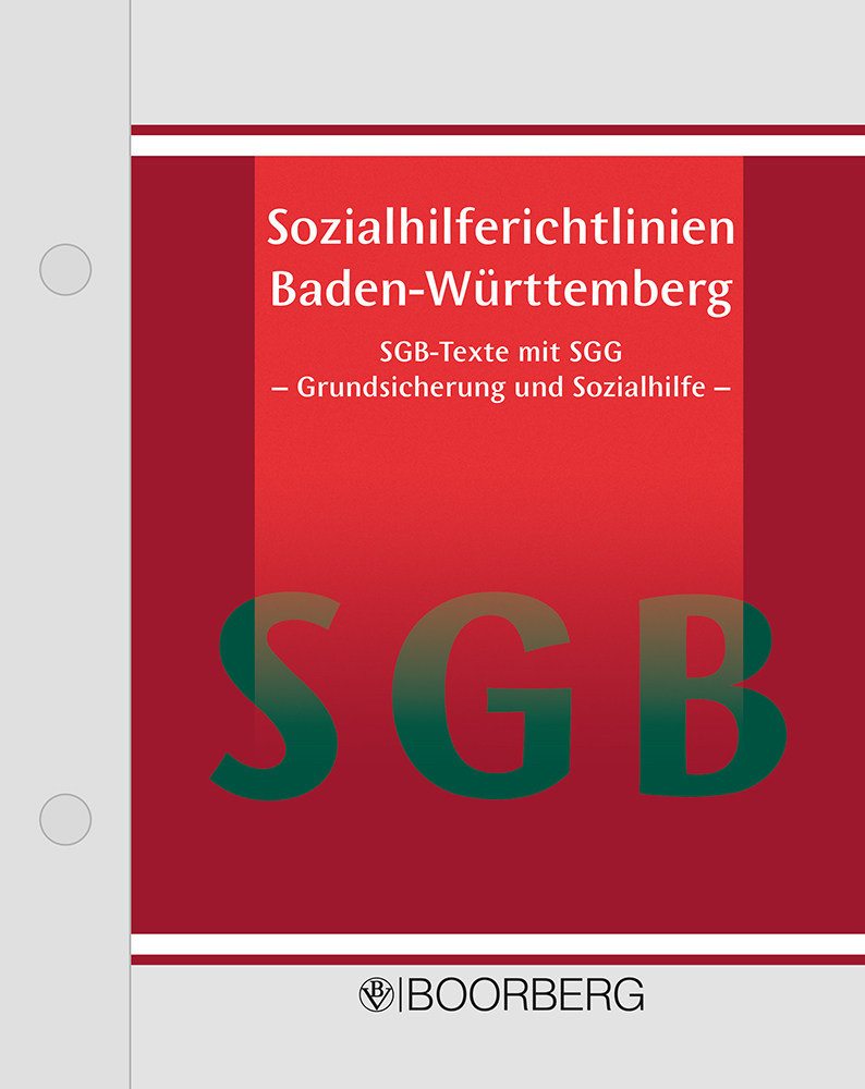 Sozialhilferichtlinien Baden-Württemberg main product photo