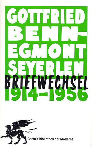 Briefwechsel 1914-1956 (Cotta's Bibliothek der Moderne, Bd.) main product photo