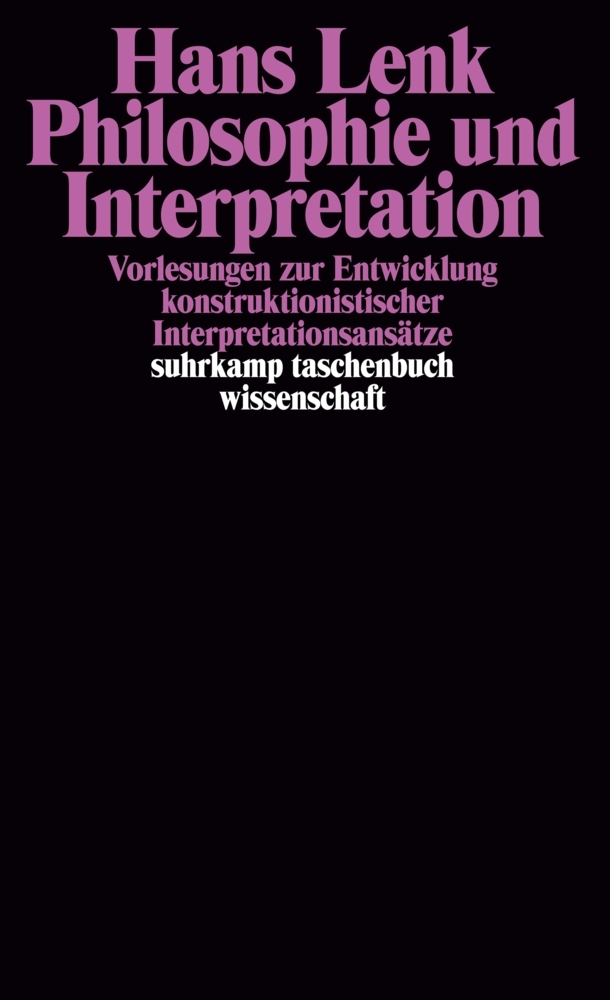 Philosophie und Interpretation main product photo