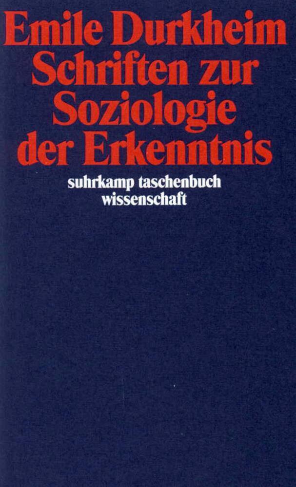 Schriften zur Soziologie der Erkenntnis main product photo