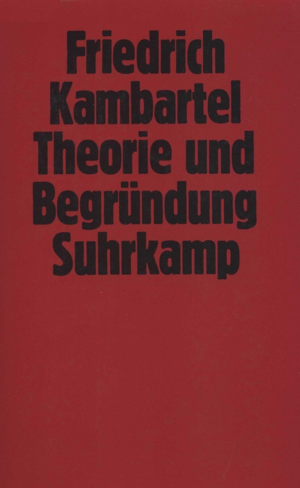 Theorie und Begründung main product photo