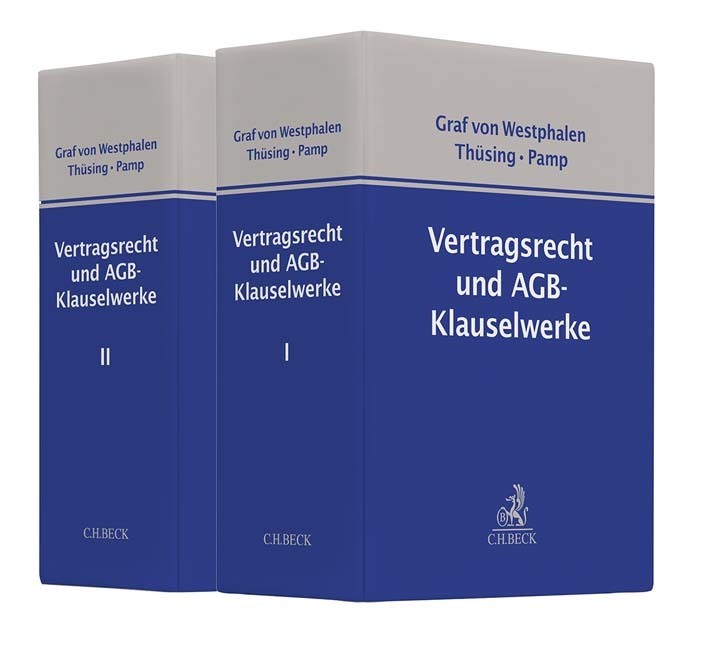 Vertragsrecht und AGB-Klauselwerke (Pflichtabnahme) main product photo