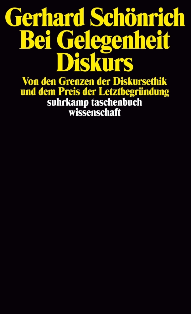 Bei Gelegenheit Diskurs main product photo