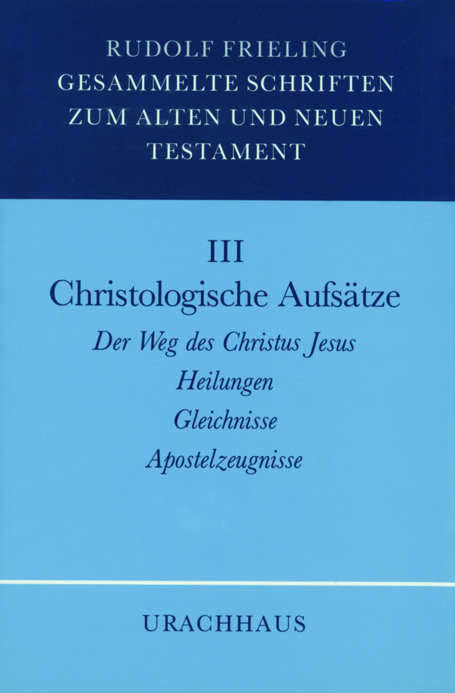 Christologische Aufsätze main product photo