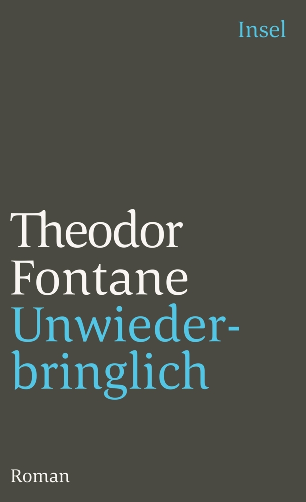 Unwiederbringlich main product photo