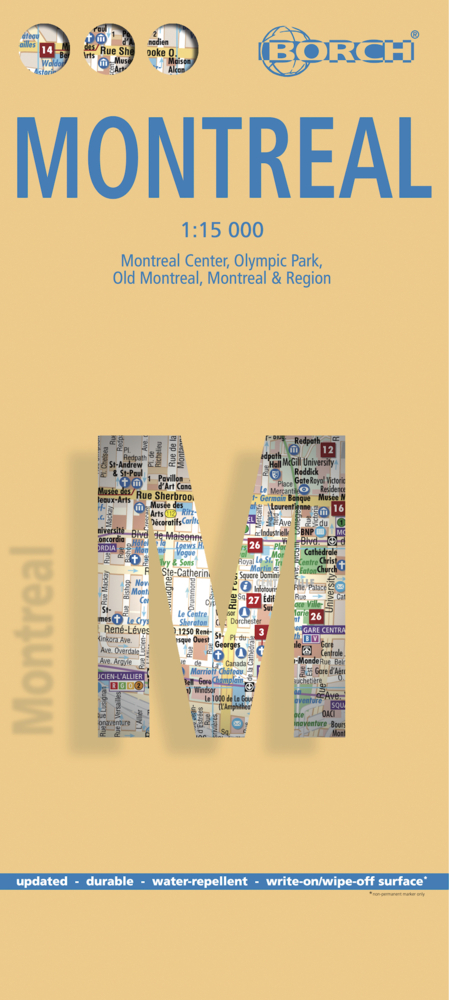 Borch Map Montreal main product photo