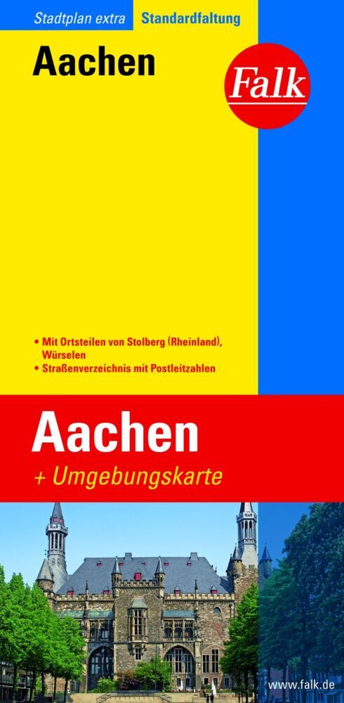 Falk Stadtplan Extra Aachen 1:19.500 main product photo