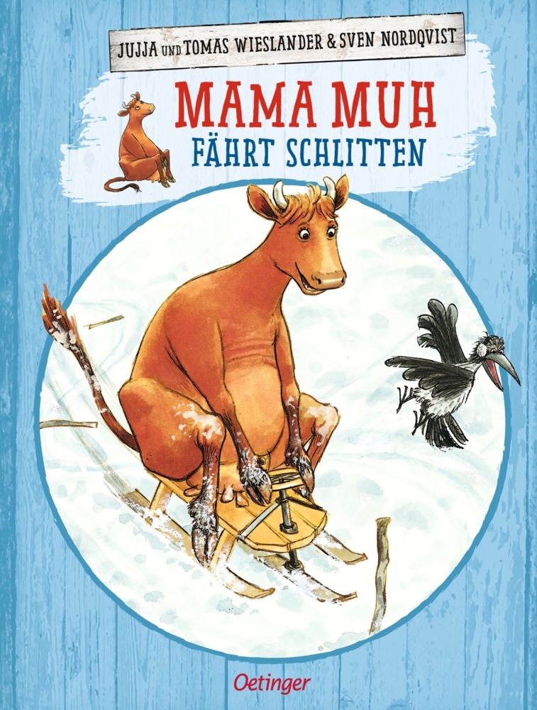Mama Muh fährt Schlitten main product photo
