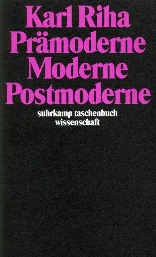 Prämoderne, Moderne, Postmoderne main product photo