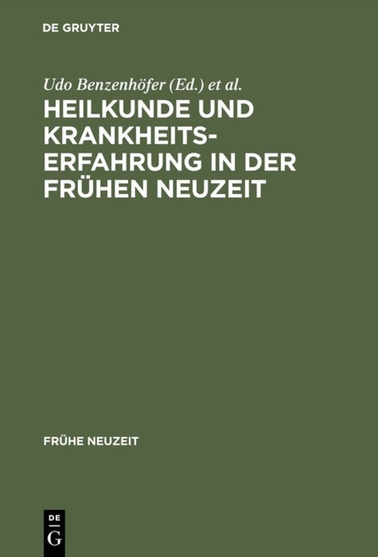 Heilkunde und Krankheitserfahrung in der frühen Neuzeit main product photo