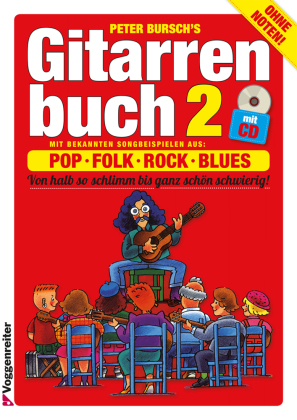 Gitarrenbuch, m. Audio-CD. Bd.2
