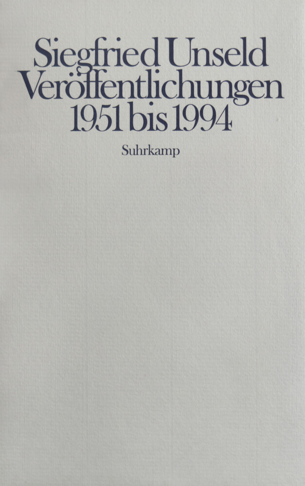 Veröffentlichungen 1951 bis 1994 main product photo