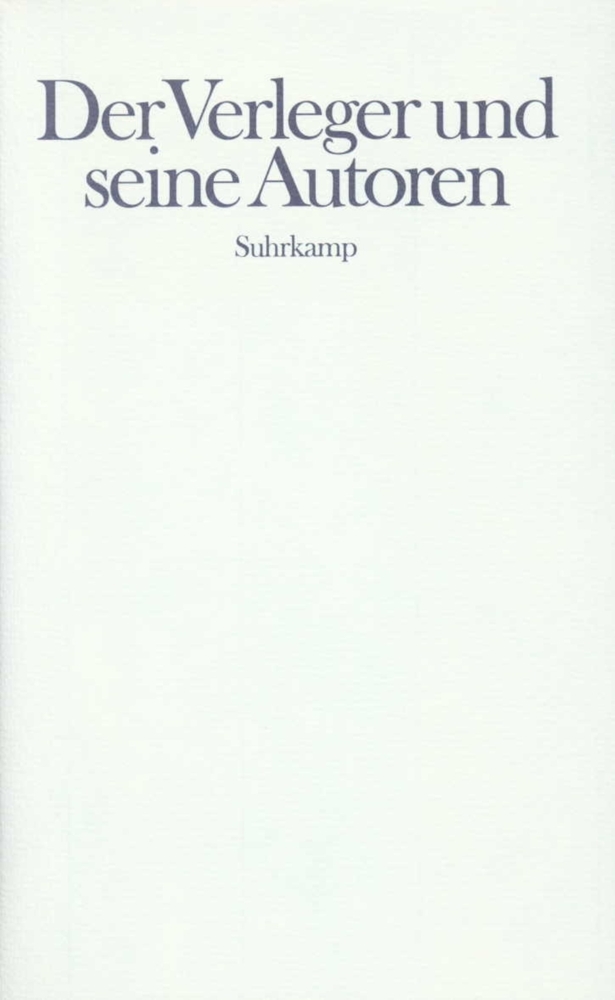 Der Verleger und seine Autoren main product photo