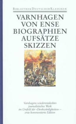 Biographien, Aufsätze, Skizzen und Fragmente