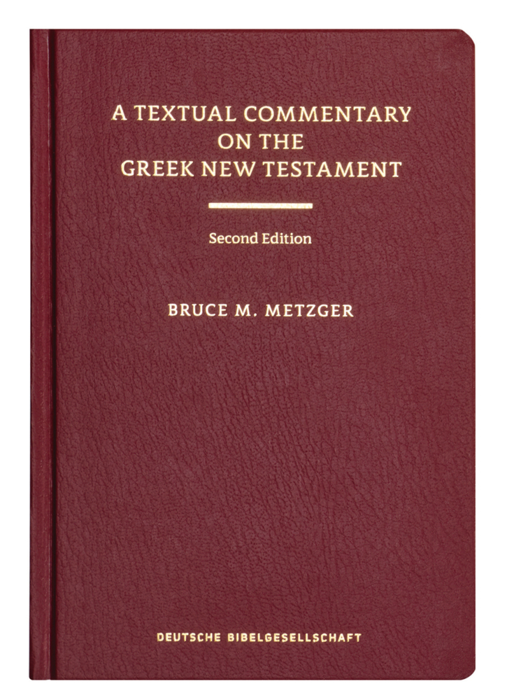 A Textual Commentary on the Greek New Testament main product photo