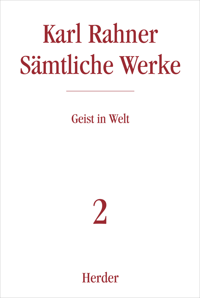 Karl Rahner Sämtliche Werke main product photo