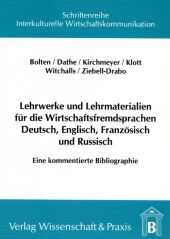 Lehrwerke und Lehrmaterialien für die Wirtschaftsfremdsprachen Deutsch, Englisch, Französisch und Russisch.