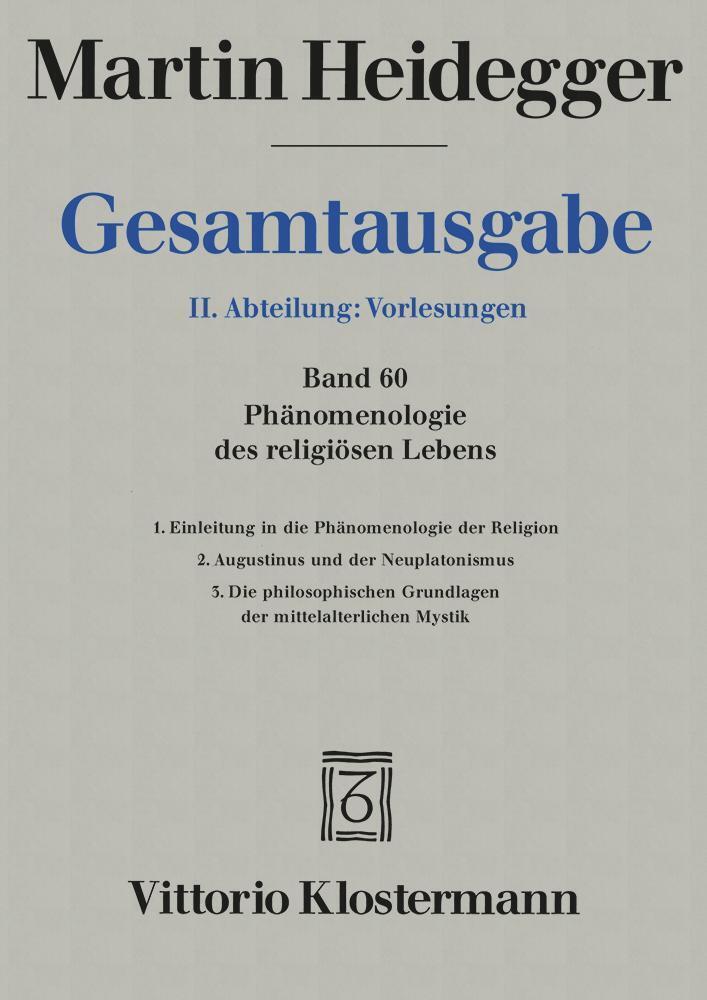 Phänomenologie des religiösen Lebens main product photo