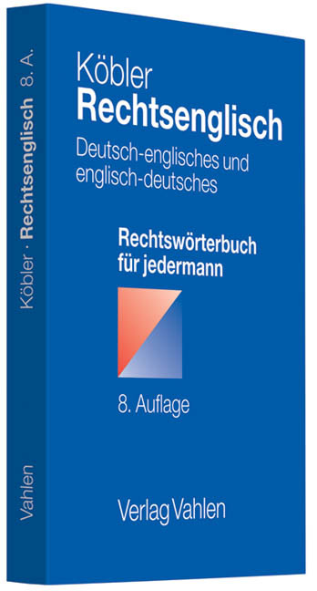 Rechtsenglisch main product photo
