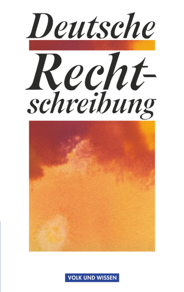 Deutsche Rechtschreibung main product photo
