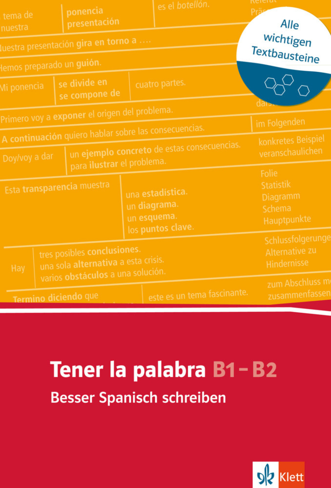 Tener la palabra: Besser Spanisch schreiben main product photo