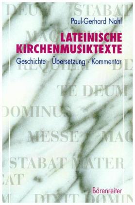 Lateinische Kirchenmusiktexte