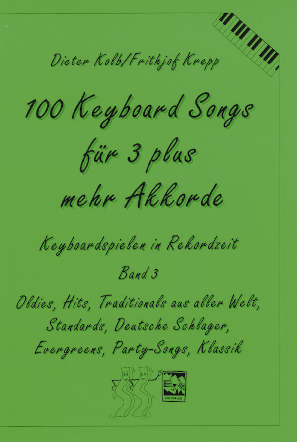 100 Keyboardsongs für 3 plus mehr Akkorde main product photo