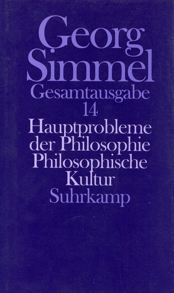 Hauptprobleme der Philosophie. Philosophische Kultur main product photo