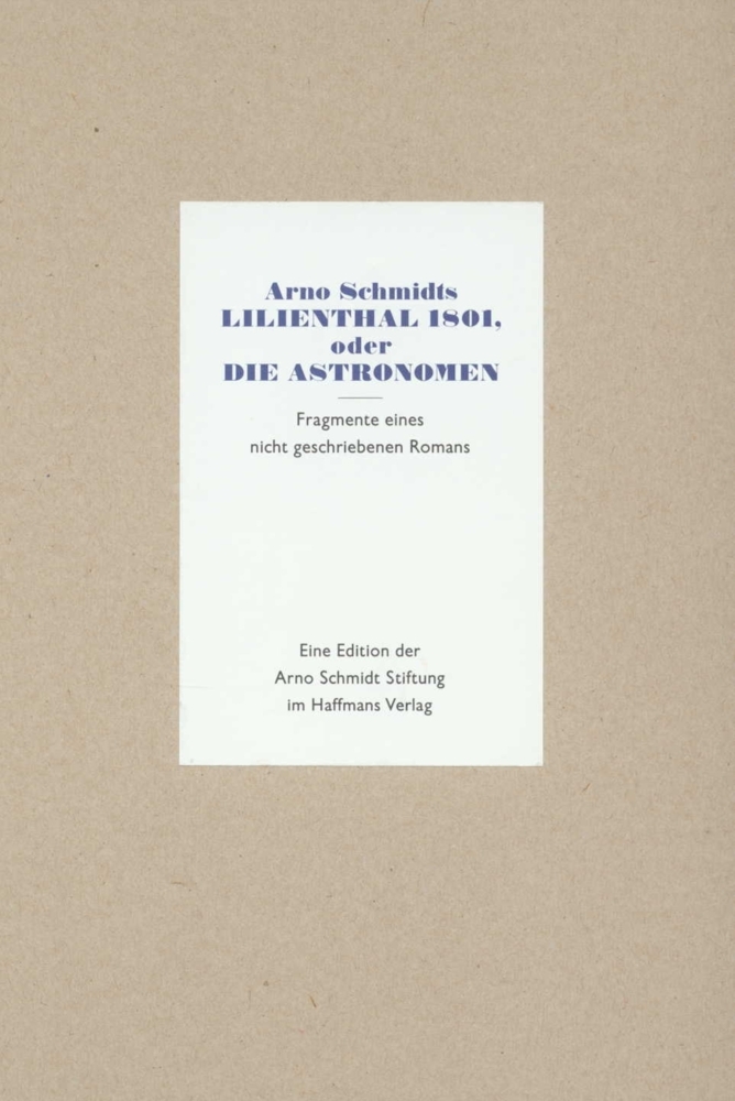 Lilienthal 1801 oder Die Astronomen main product photo