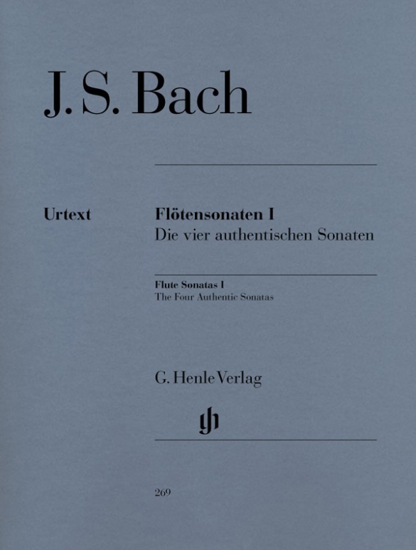 Johann Sebastian Bach - Flötensonaten, Band I (Die vier authentischen Sonaten) main product photo