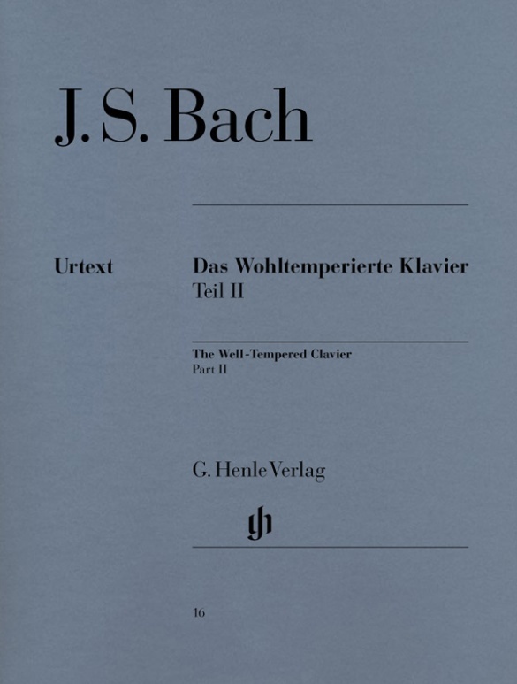 Johann Sebastian Bach - Das Wohltemperierte Klavier Teil II BWV 870-893 main product photo