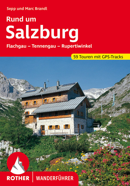 Rother Wanderführer Rund um Salzburg main product photo