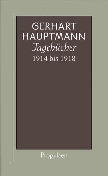 Tagebücher 1914 bis 1918 main product photo