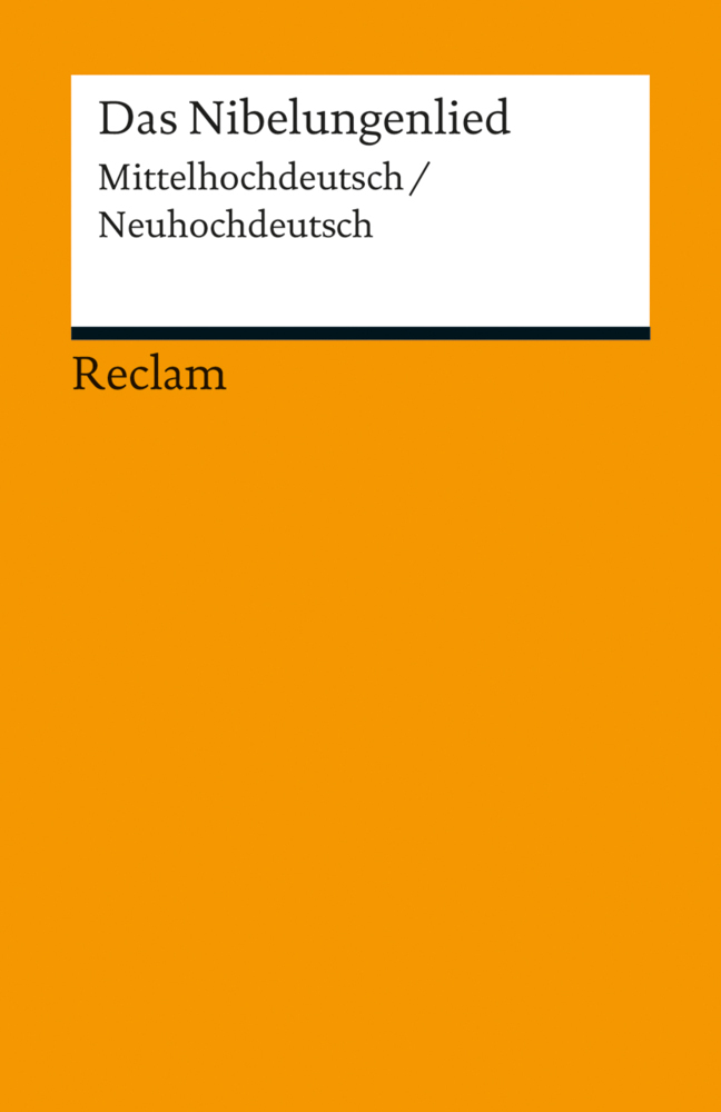 Das Nibelungenlied. Mittelhochdeutsch/Neuhochdeutsch main product photo