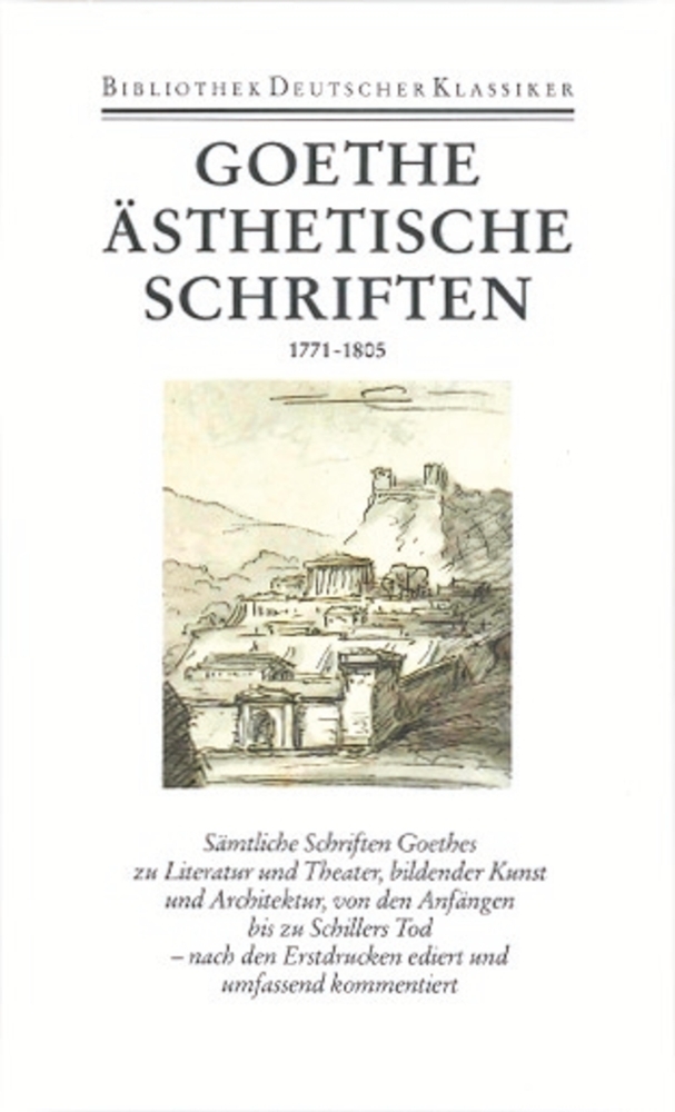 Ästhetische Schriften 1771-1805 main product photo