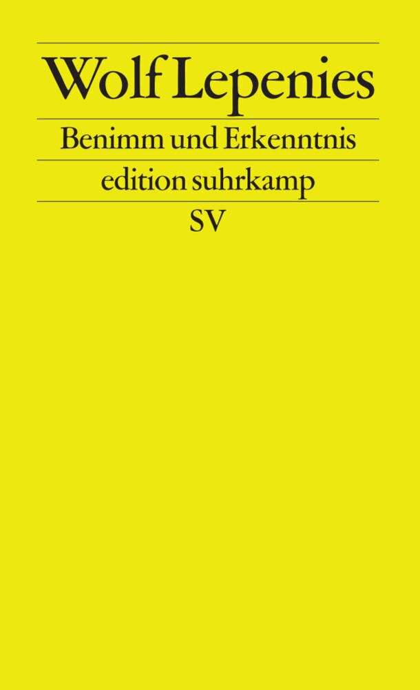 Benimm und Erkenntnis. Die Sozialwissenschaften nach dem Ende der Geschichte main product photo