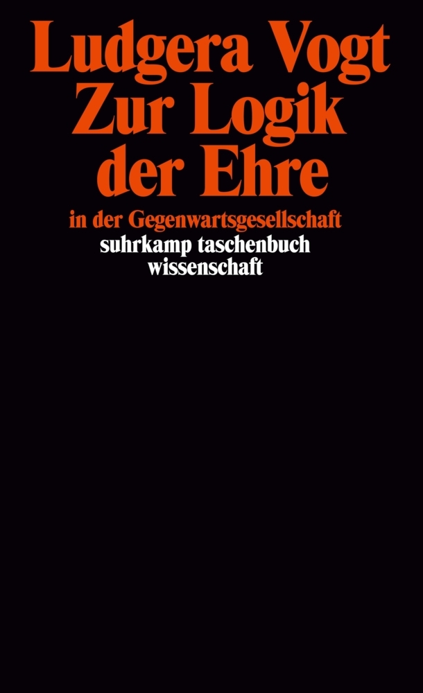 Zur Logik der Ehre in der Gegenwartsgesellschaft main product photo