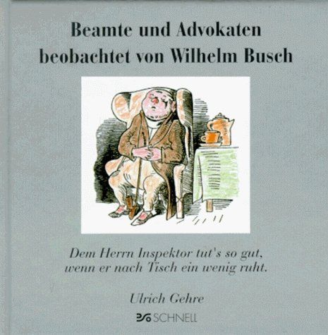 Beamte und Advokaten beobachtet von Wilhelm Busch main product photo