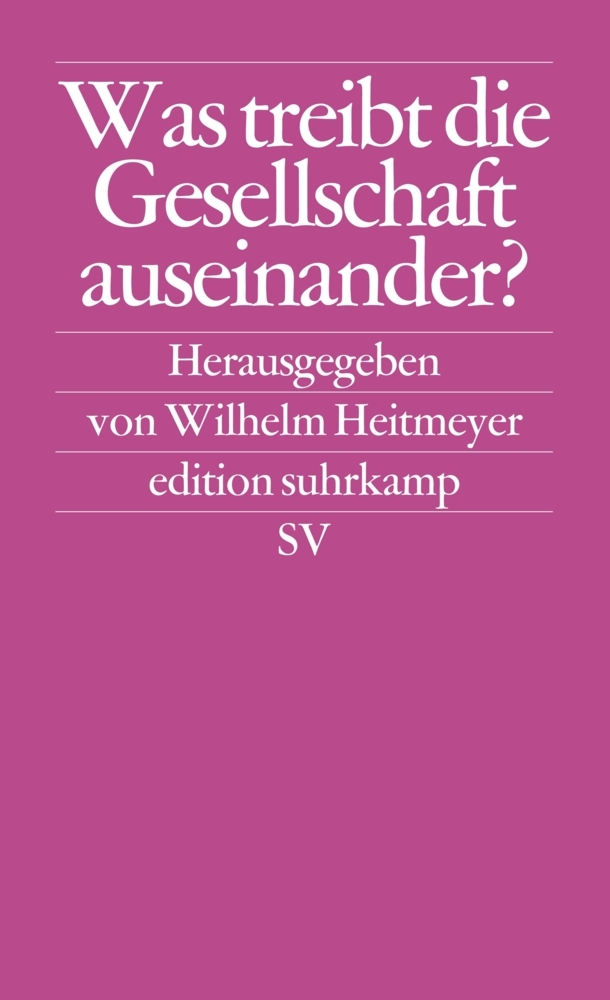 Was treibt die Gesellschaft auseinander? main product photo