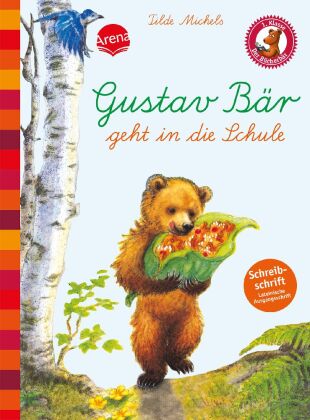 Gustav Bär geht in die Schule, Schreibschrift